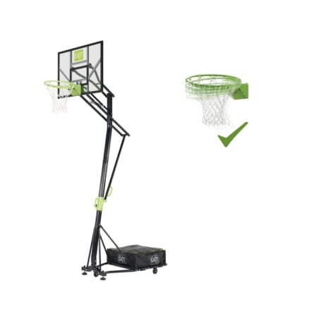Canasta de baloncesto Galaxy transportable y graduable (aro flexible)  