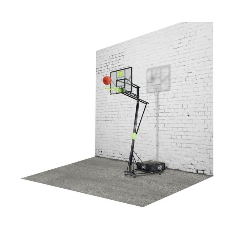 Canasta de baloncesto Galaxy transportable y graduable (aro flexible)  
