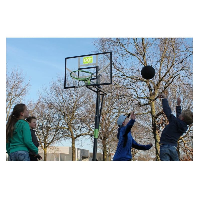 Canasta de baloncesto Galaxy transportable y graduable (aro flexible)  