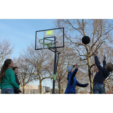 Canasta de baloncesto Galaxy transportable y graduable (aro flexible)  