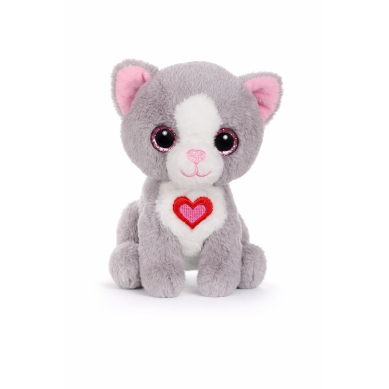 Peluche Gato Amoroso 13 Cm Surtido
