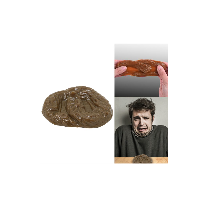 Excremento De Broma 9 Cms Con Moscas