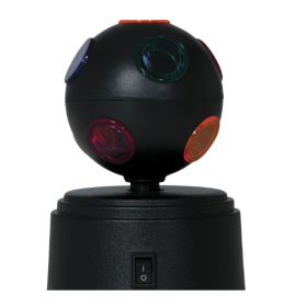 Bola Discoteca Led 9x9x12 Cms Pilas 2