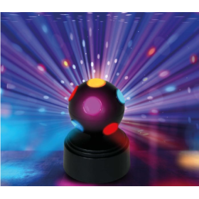 Bola Discoteca Led 9x9x12 Cms Pilas