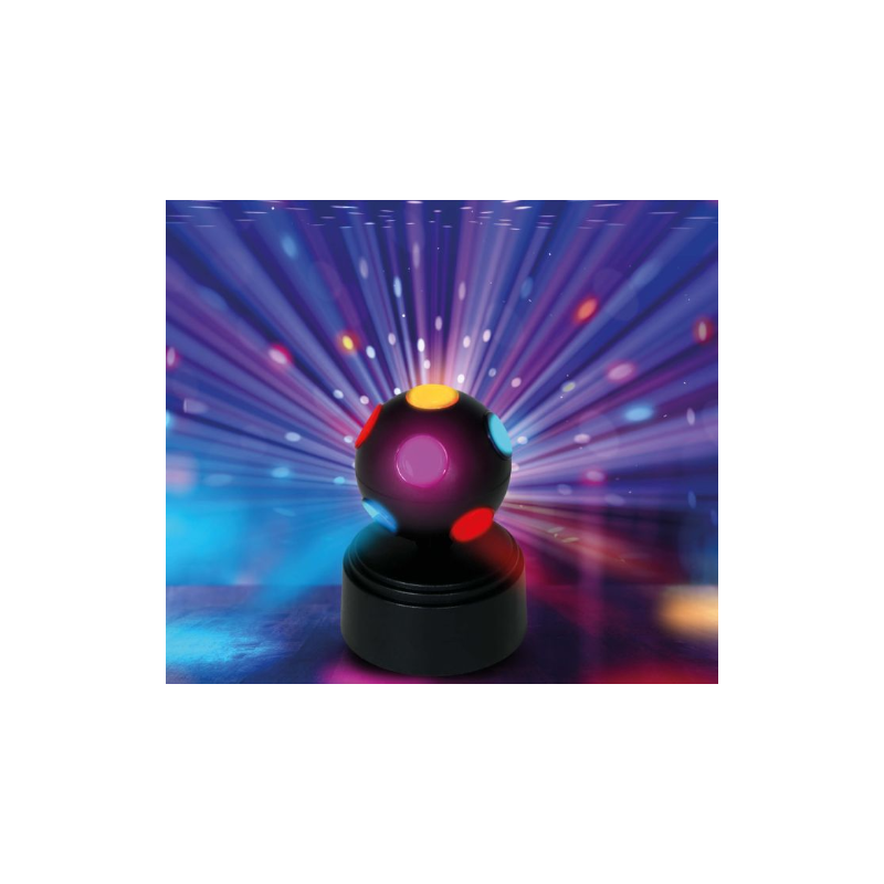 Bola Discoteca Led 9x9x12 Cms Pilas