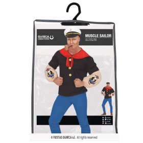 Disfraz Popeye Adulto Talla S 2