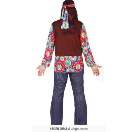 Disfraz Hippie Peace & Love Talla M