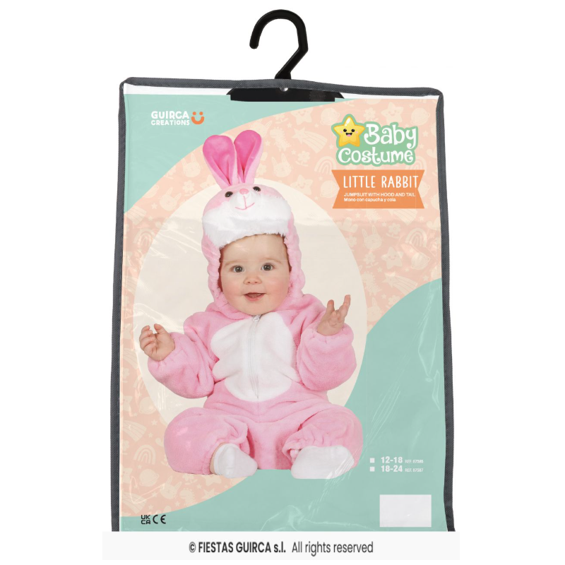 Disfraz Conejito Bebé Talla 12-18 Meses