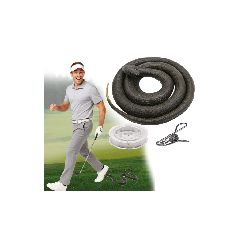 Serpiente 80 Cms Hilo Y Pinza Adulto