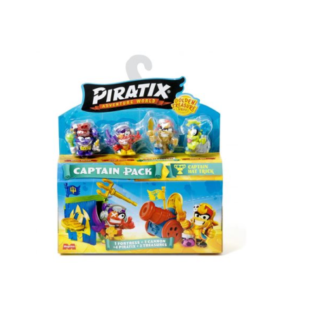 Piratix Golden Treasure Pack Captain