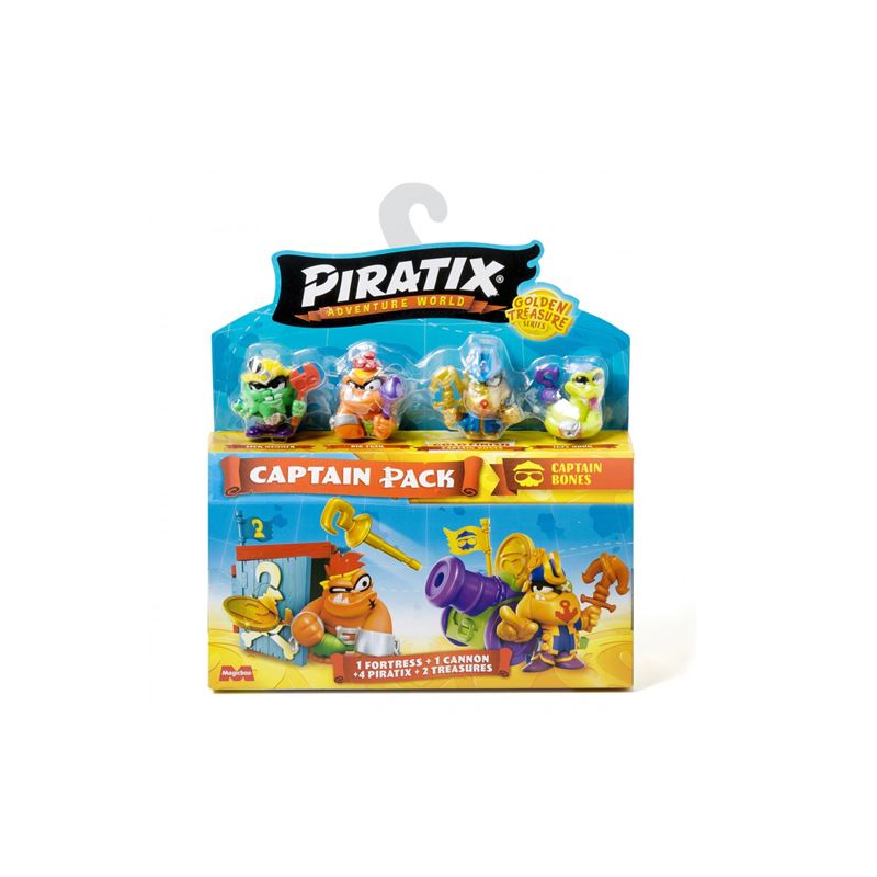 Piratix Golden Treasure Pack Captain