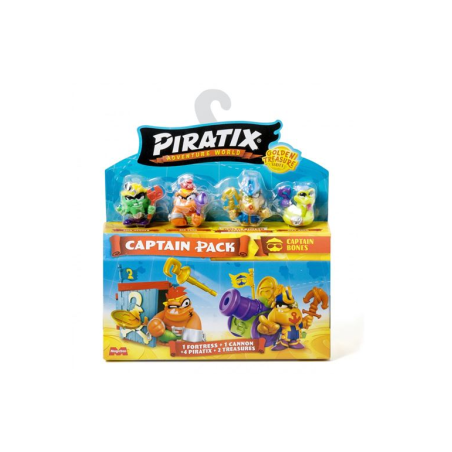 Piratix Golden Treasure Pack Captain