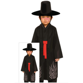 Disfraz Black Demon Infantil 5-6 Años