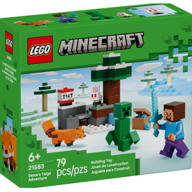 LEGO Minecraft La Aventura De Steve En La Taiga 21583