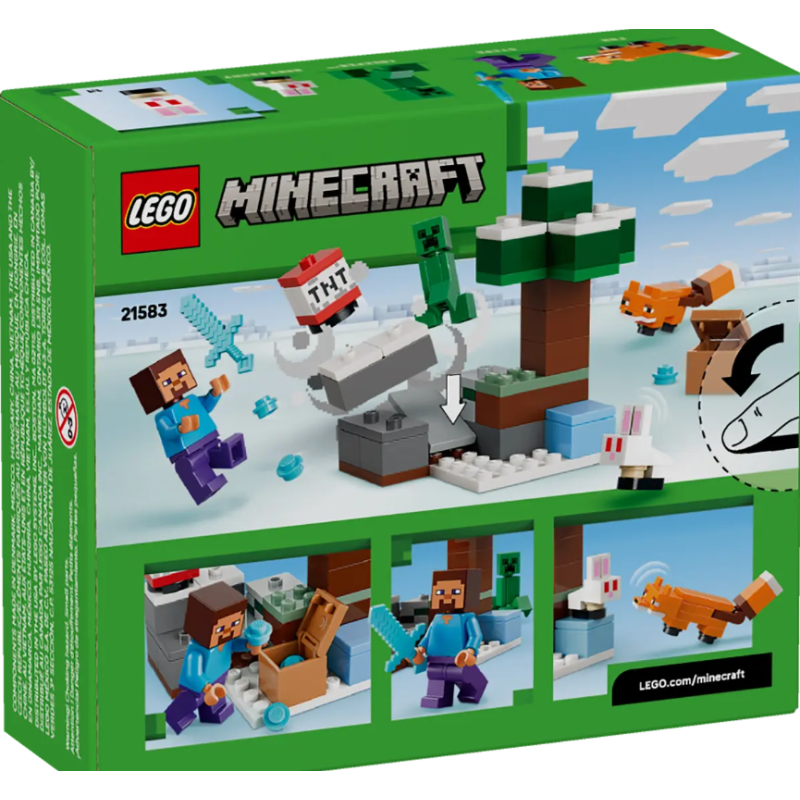 LEGO Minecraft La Aventura De Steve En La Taiga 21583