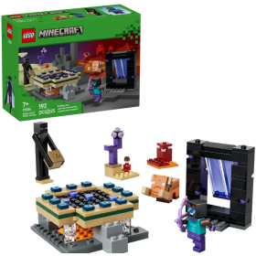 LEGO Minecraft Viaje Por El Nether Y Portal Al End 21584
