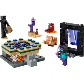 LEGO Minecraft Viaje Por El Nether Y Portal Al End De LEGO 2