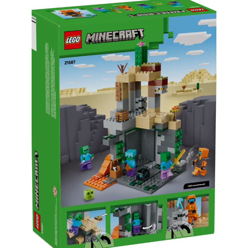 LEGO Minecraft La Mazmorra De Zombis 21587