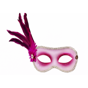 Antifaz De Plumas Laterales 2