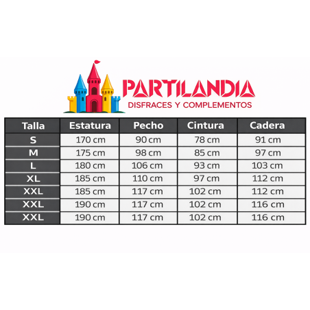 Disfraz Gigante Verde Talla S