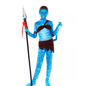 Disfraz Guerrera Na'vi Avatar Talla 3-4 Años  De Partilandia