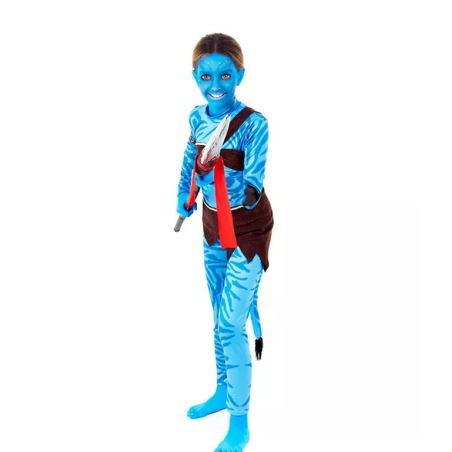 Disfraz Guerrera Na'vi Avatar Talla 7-9 Años
