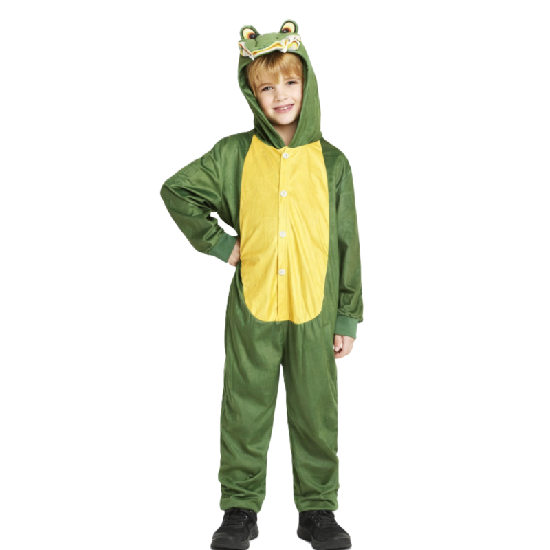 Disfraz Cocodrilo Del Pantano Talla 10-12 Años De Partilandia