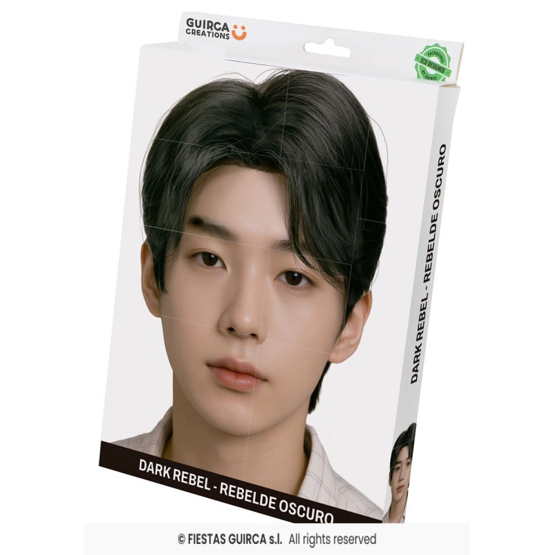 Peluca Oscura Rebelde
