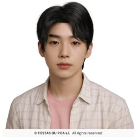 Peluca Oscura Rebelde