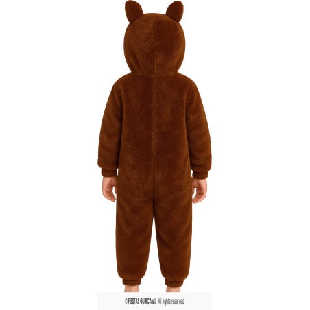 Disfraz Lulu Monster Marrón 7-9 Años