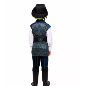 Disfraz Capitán Pirata Índigo Talla 7-9 Años De Partilandia 2