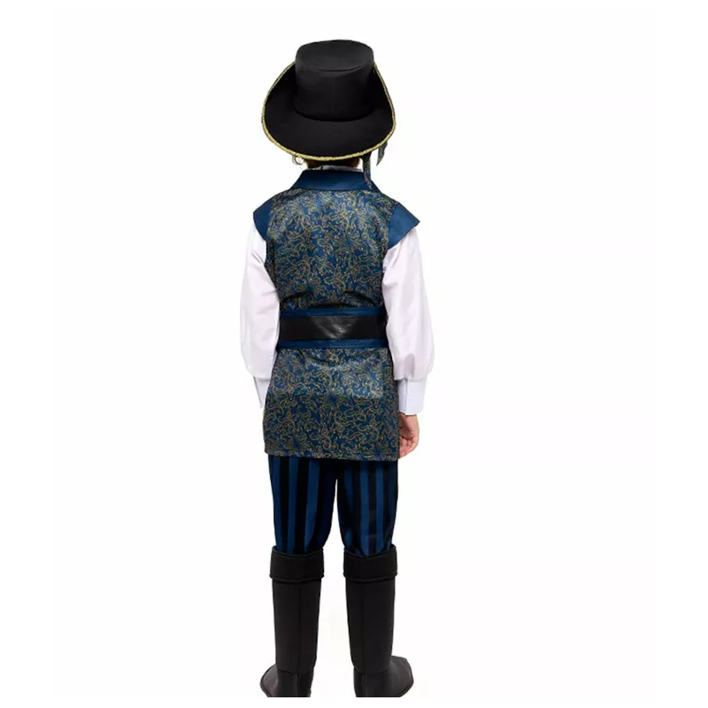 Disfraz Capitán Pirata Índigo Talla 10-12 Años