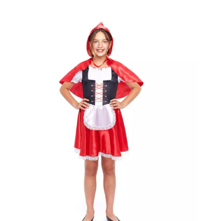 Disfraz Caperucita 7-9 Años