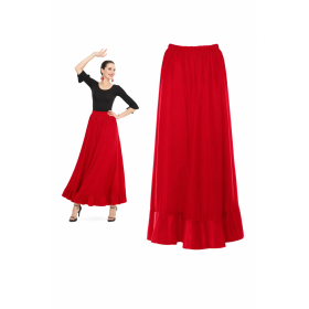 Falda Flamenca Roja Talla M