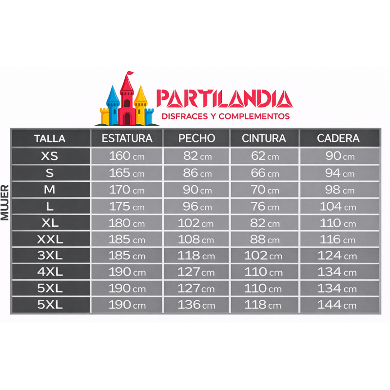 Falda Flamenca Roja Talla M