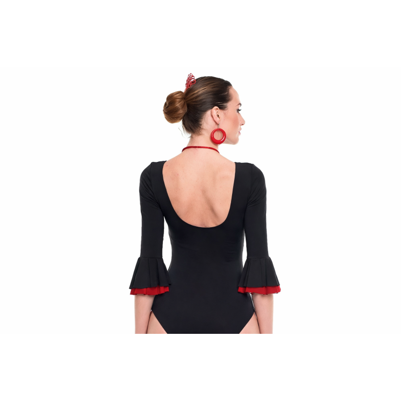 Maillot Flamenco Con Volantes Talla M