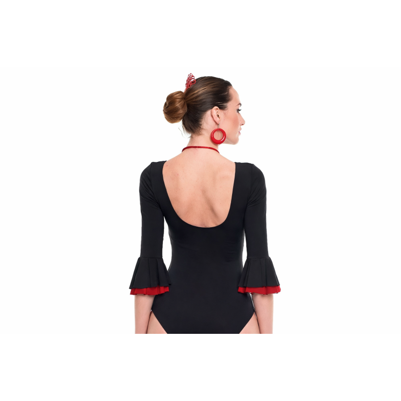 Maillot Flamenco Con Volantes Talla S