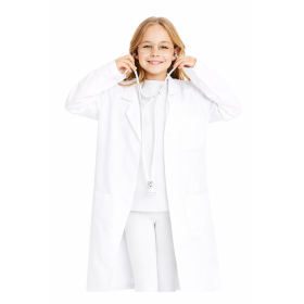 Bata Blanca Infantil Talla 7-9 Años