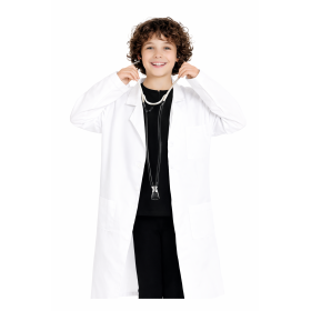 Bata Blanca Infantil Talla 5-6 Años De Partilandia 2