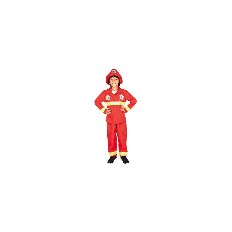 Disfraz Bombero Infantil Talla 3-5 años