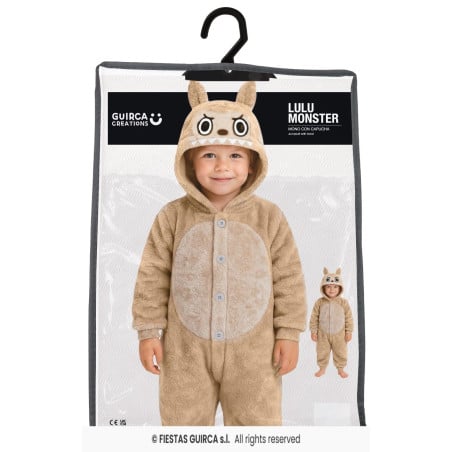 Disfraz Lulu Monster Beige 5-6 Años