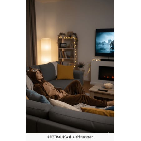 Disfraz Lulu Monster Marrón 42-44 (L)