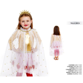 Set Tutu Y Capa Corazón