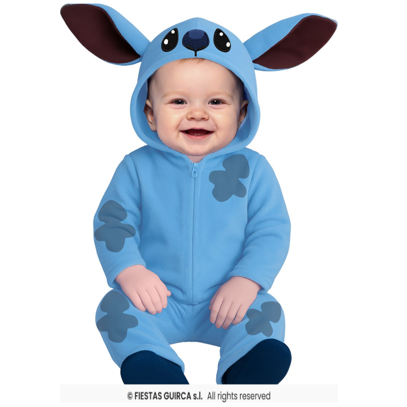 Disfraz Stitch Bebé Talla 18-24 Meses De Fiestas Guirca