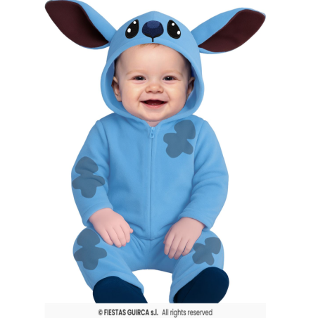 Disfraz Stitch Bebé Talla 18-24 Meses De Fiestas Guirca
