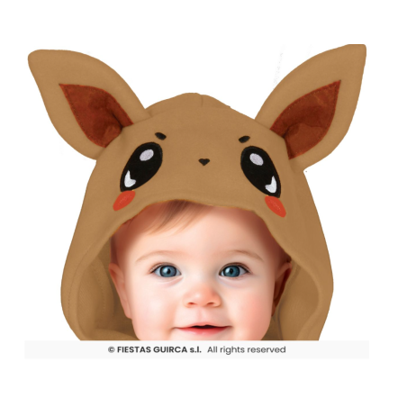 Disfraz Pokemon Eevee Bebé 12-18 Meses