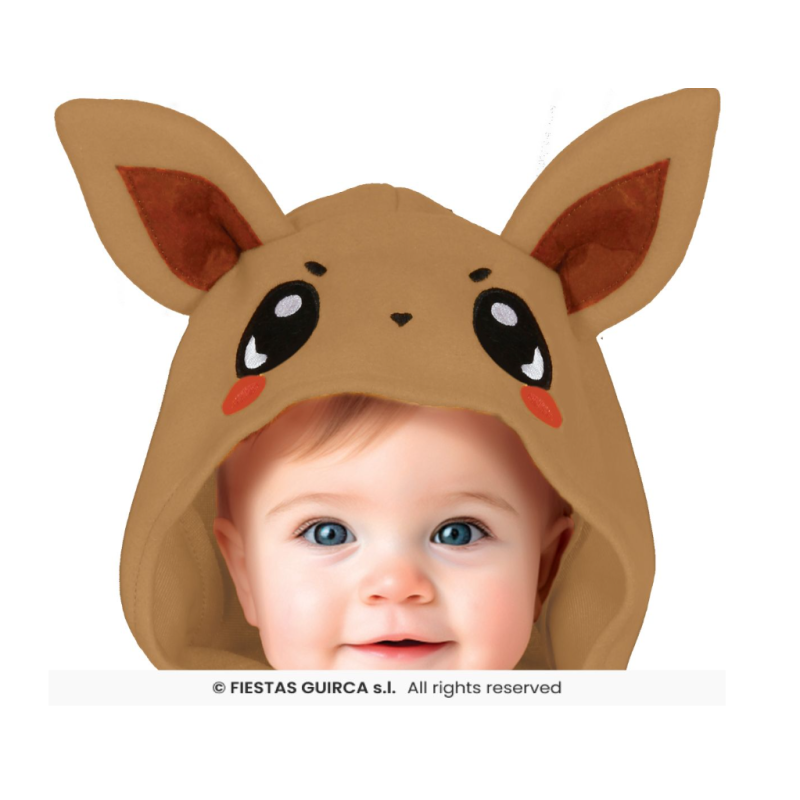 Disfraz Pokemon Eevee Bebé 18-24 Meses