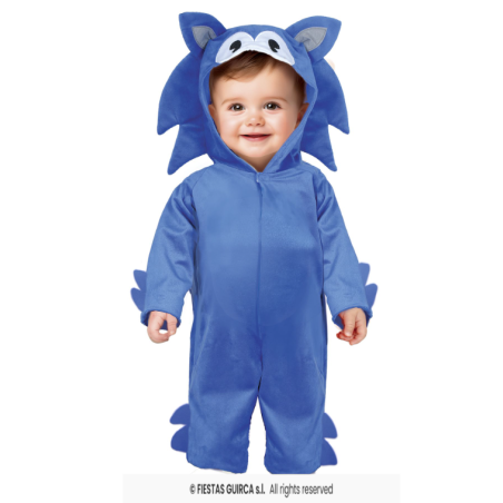 Disfraz Sonic Bebé Talla 18-24 Meses De Fiestas Guirca