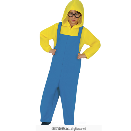 Disfraz Minion Infantil Talla 10-12 Años De Fiestas Guirca