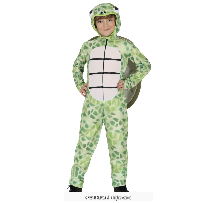 Disfraz Tortuga Marina Verde Talla 3-4 Años De Fiestas Guirca